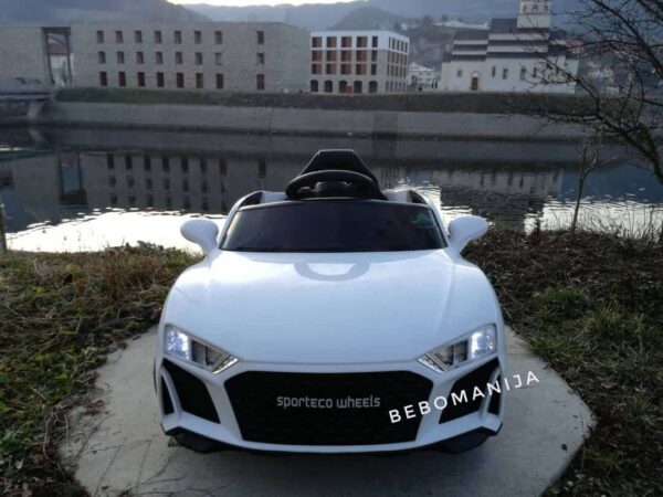 Auto 255 na akumulator - beli - Slika 2