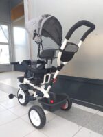 Tricikl Classic Line 018 sa rotirajućim sedištem sivi - Slika 2