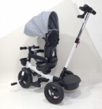Tricikl TS-307 sa rotirajućim sedištem i podešavanjem naslona sivi - Slika 3
