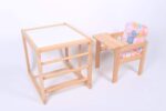 Drvena hranilica 2u1 500012 - Slon roze