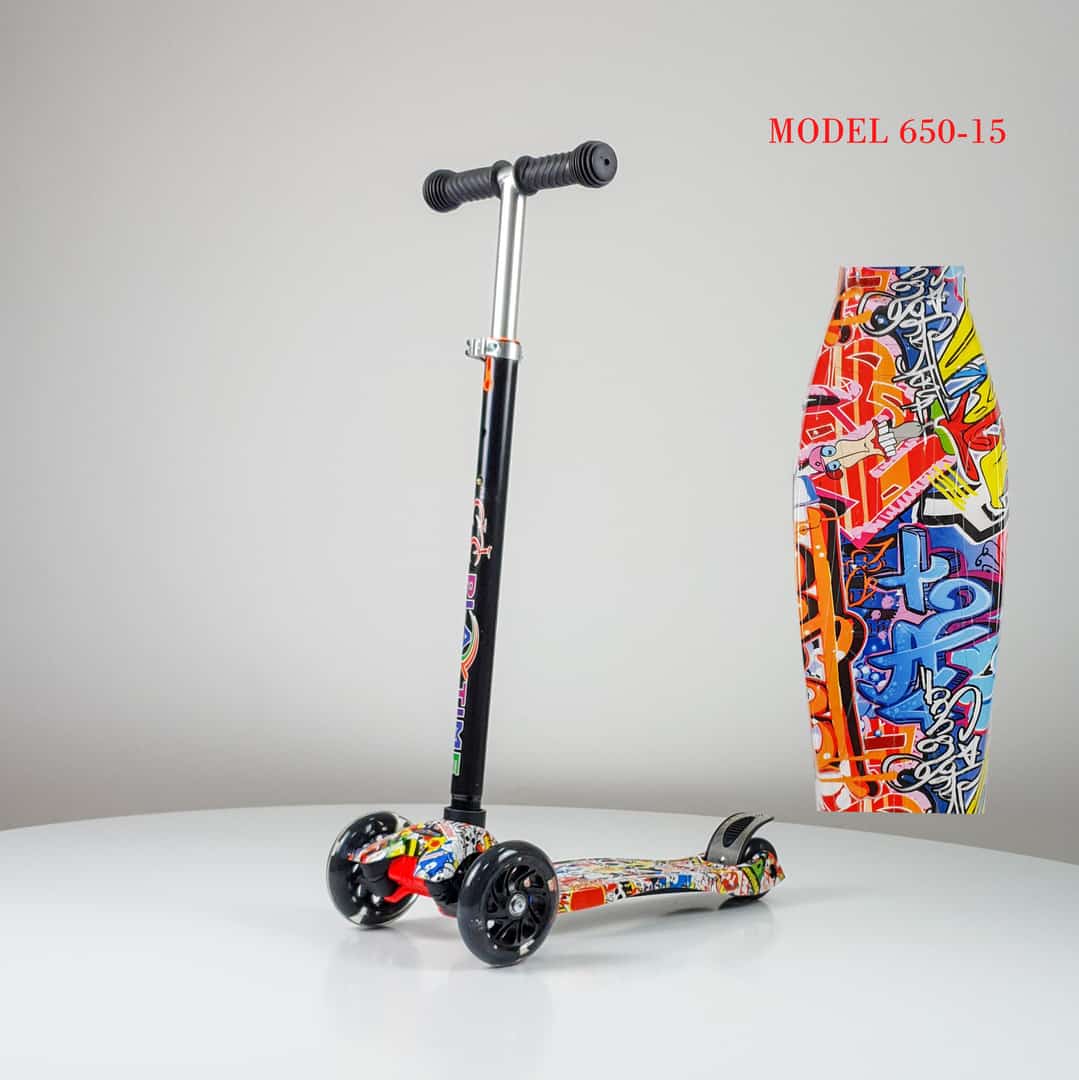 tROTINET 650 DEZEN 15 Šareni trotinet 650 dezen 15 - Slika 1
