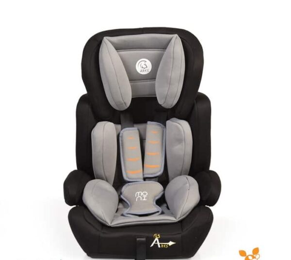 Auto sedište Ares 9-36kg sivo - Slika 4