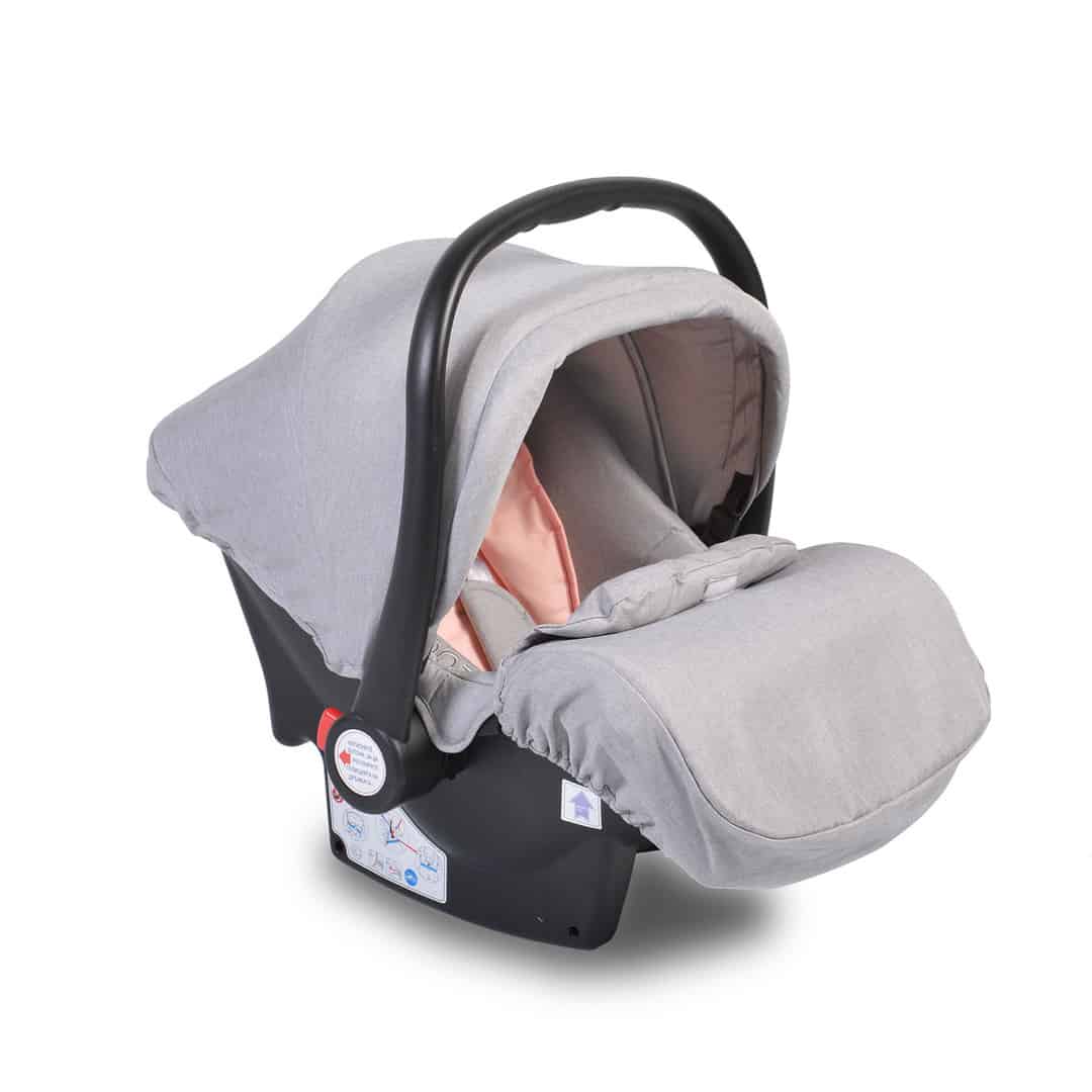Auto sedište Moni roze 1 Auto sedište Moni 0-13kg roze can0038P - Slika 1
