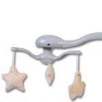 Muzička ljuljaška za bebe Jessie bež - Slika 4