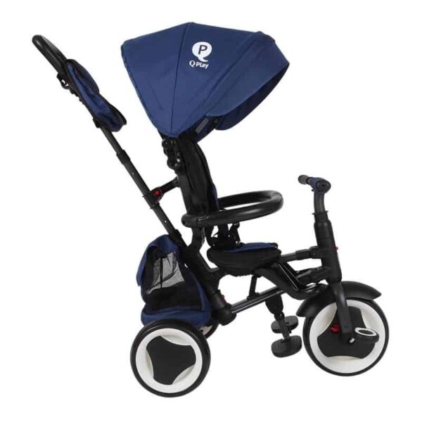 Sklopivi Tricikl QPlay Rito Plus 3u1 plavi, 7541 - Slika 3