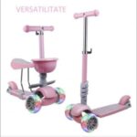 Trotinet 653 Soft 3u1 roze - Slika 4