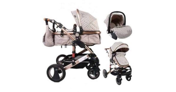 Kolica 3u1 Gala Premium set Barley - Slika 3
