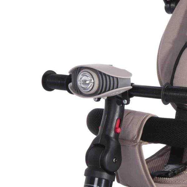 Tricikl Enduro sa rotirajućim sedištem i obaranjem naslona Grey Luxe - Slika 4