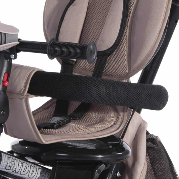 Tricikl Enduro sa rotirajućim sedištem i obaranjem naslona Grey Luxe - Slika 5