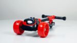 Dečiji sklopivi trotinet 660 Rabbit do 35kg crni - Slika 2