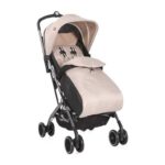 Kišobran kolica Helena sa obaranjem naslona i zimskom navlakom - tamno bež Lorelli