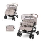 Kolica za blizance Twin Steel sa torbom string (2021)