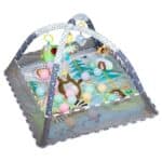 Podloga za igru MoMi For-rest sa lopticama i zaštitnom mrežicom