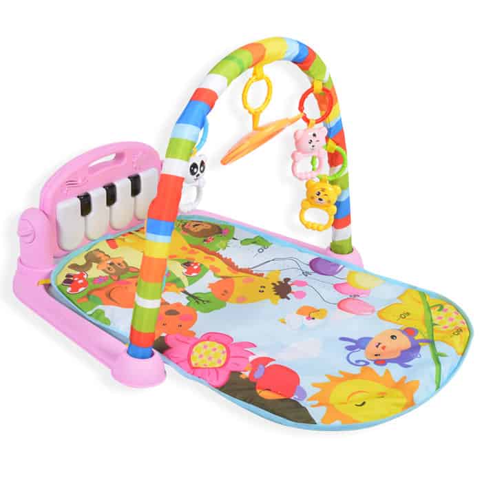 podloga za bebe za pod sa klavirom i igračkama koje vise