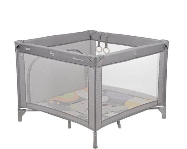 Ogradice za bebe za igru Enjoy cat grey