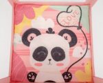 Ogradice za bebe Enjoy panda pink mekana podloga