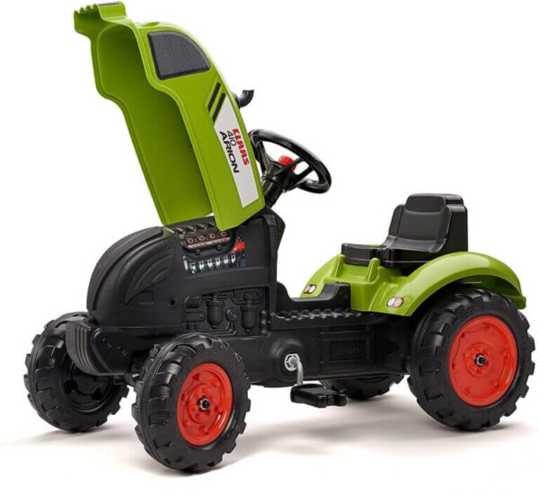 Traktor Claas Arion 2041c zeleni sa otvorenom haubom