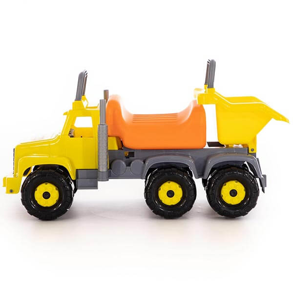 kamion-guralica-supergigant-007889-slika-2 Kamion guralica za decu 007889 sa žutom prikolicom za kipovanje