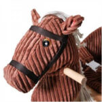 Konjić na ljuljanje sa muzikom drveni 40491 - Slika 3