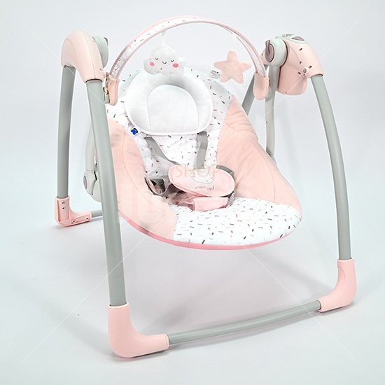Ležaljka za bebe Chillo roye boje sa lukom sa igra;kama