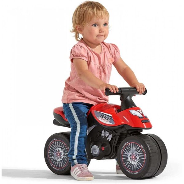 Motor guralica za decu 430 crvene boje na dva točka