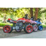 Motor guralica za decu 530 crvene boje na dva velika točka