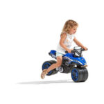 Motor guralica za decu 531 plave boje na dva točka