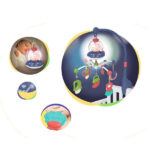 Muzička vrteška za bebe All in One mint, kkb10143 - Slika 5