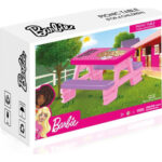 piknik klupa za decu Barbie 016089 roze ljubičasti u originalnoj kutiji