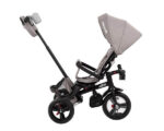 Sklopivi tricikl Nikki 3u1 Kikka Boo sa podesivim naslon i rotirajućim sedištem dark grey melange, kkb20110 - Slika 10