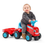 Traktor guralica za decu 200b crvene boje