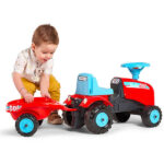 Traktor guralica za decu 200b crvene boje