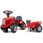 Traktor guralica 220c sa prikolicom, grabuljicom i lopaticom - Slika 2