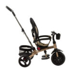 Tricikl za decu Xammy sa ručicom za guranje, naslonom i sigurnosnim obručem