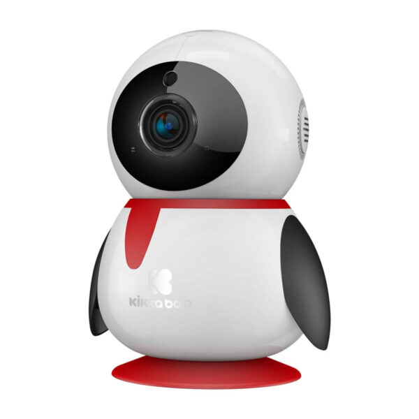 Wi-Fi baby kamera Penguin belo-crne boje sa rotacionom glavom