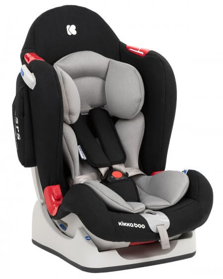 Auto sedista O'Right za bebe i decu nosivosti do 25kg crno-sive boje sa oborivim naslonom i bočnom zaštitom