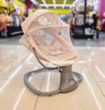 Ljuljaška za bebe Winks bež boje sa tendom i mrežicom za komarce