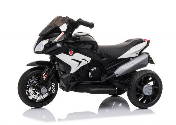 Motor Srednji na akumulator sa 3 točka 6V crni prikazan sa bočne strane