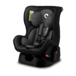 Auto sediste Liam crno-sive boje za bebe i decu 0-18kg, prikazano iz profila