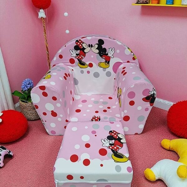 Dečija fotelja Miki i Mini Maus