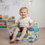 Dečija foteljica na razvlačenje Bambi Dino