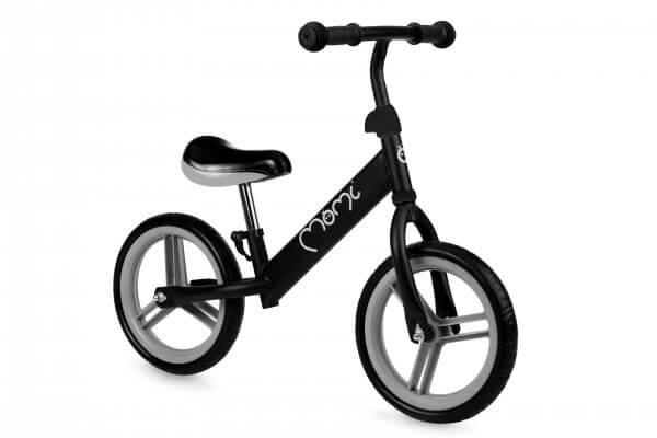 Bicikl bez pedala NASH crne boje sa metalnim ramom i dva EVA točka