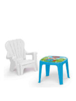 Sto i stolica 018373 plave i bele boje