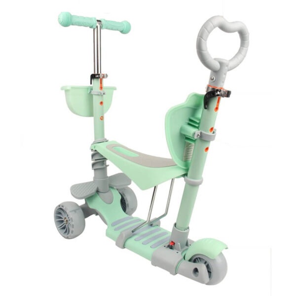 Trotinet za decu 5u1 Sweet SR-210-5A - mint, 2255 - Slika 3