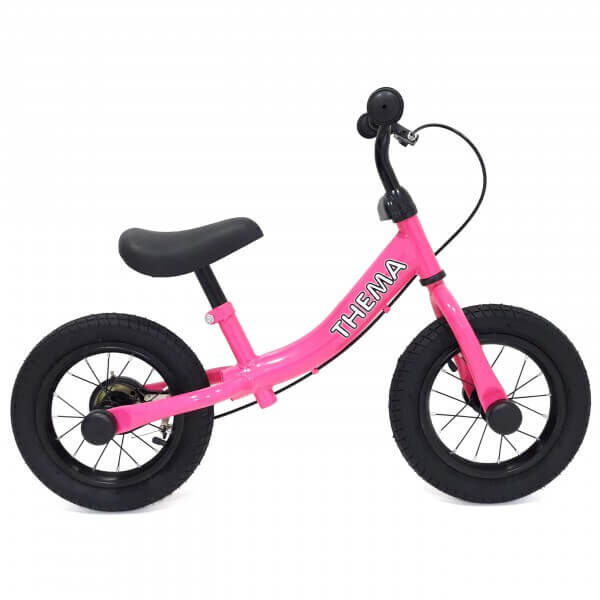 Biciklice za decu TS-038 roze boje sa ručnom kočnicom i gumama na naduvavanje
