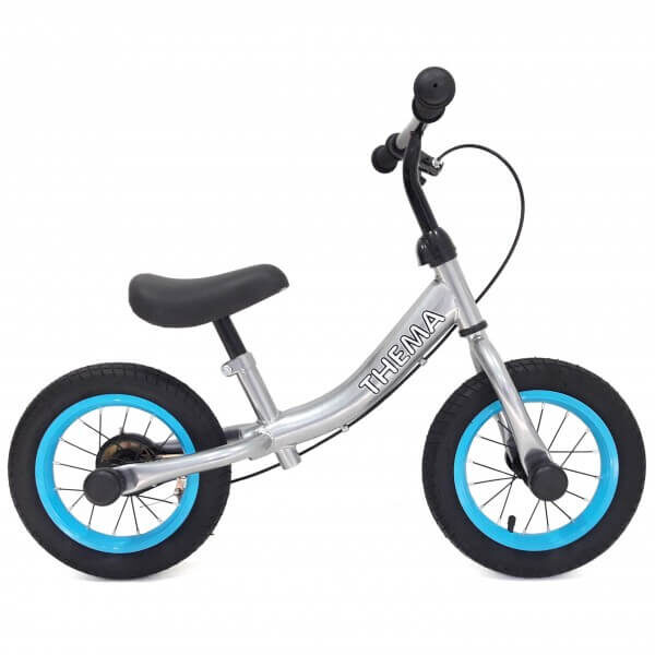 Bicikli bez pedala TS-038 za decu sive boje sa gumama na naduvavanje i ručnom kočnicom na kormanu