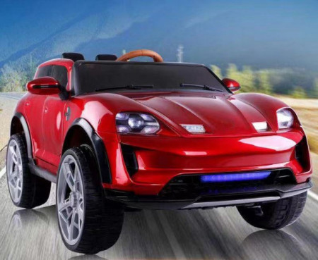 auto za decu model 278-1 metalik crveni sa mekim gumama i mekim sedištem