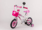 Dečiji bicikl BMX 12" roze boje sa pomocnim tockovima