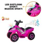 Kvad na akumulator Safari 2u1 - roze, DEL-SAFARI - Slika 4