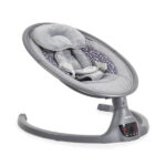 Ljuljaška za bebe iSwing sa adpterom, daljinskim upravljačem i bluetooth - graphite, can9014 - Slika 5